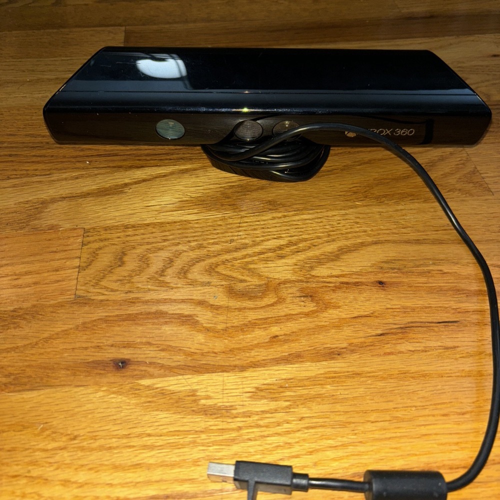 Microsoft Xbox 360 Kinect Sensor Model 1473 Black Excellent Motion Camera USB